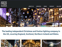 Tablet Screenshot of christmas-lighting.co.uk